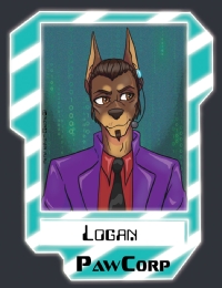 Logan Cyber Badge - PawCon 2022